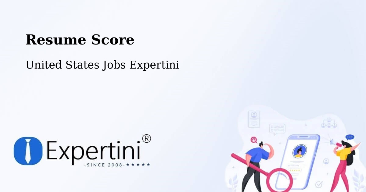 Resume Score & Job Description Match Tool – Spring Lake - United States Jobs Expertini